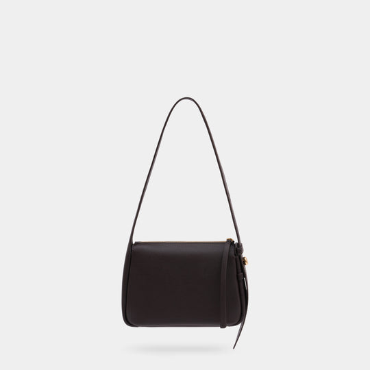 Sac Porté Épaule Romy Small - Tory Burch - Cuir - Marron