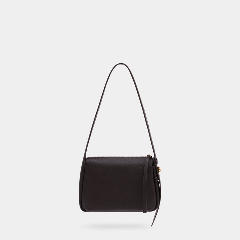Sac Porté Épaule Romy Small - Tory Burch - Cuir - Marron