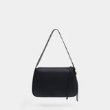 Sac Porté Épaule Romy - Tory Burch - Cuir - Noir
