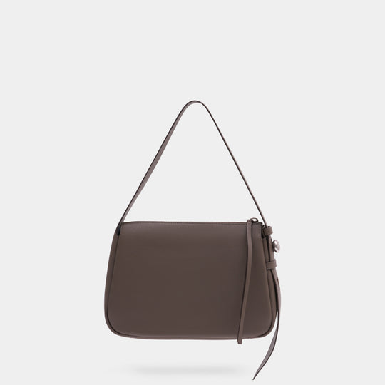 Sac Porté Épaule Romy - Tory Burch - Cuir - Taupe