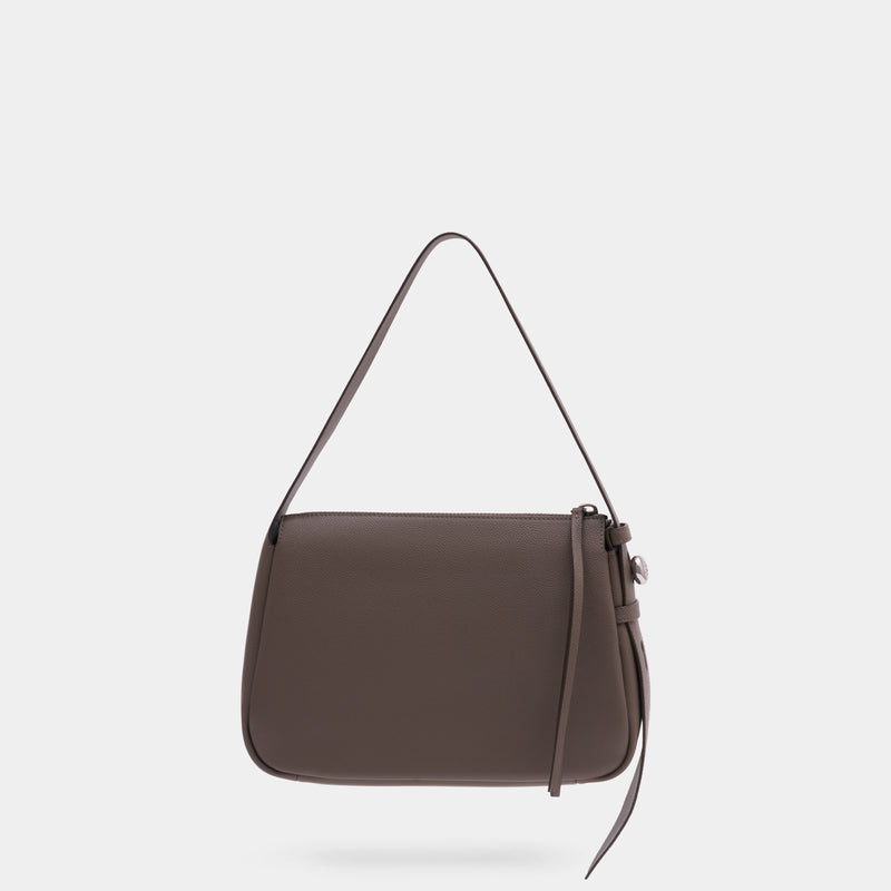 Sac Porté Épaule Romy - Tory Burch - Cuir - Marron