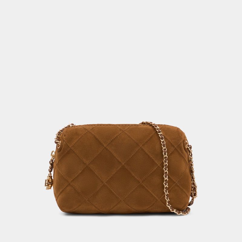 Sac À Bandoulière Fleming - Tory Burch - Cuir - Marron