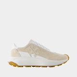 Sneakers Trainer - Tory Burch - Cuir - Blanc