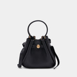 Sac À Bandoulière Romy Mini - Tory Burch - Cuir - Noir