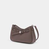 Sac À Bandoulière Romy Zip Top - Tory Burch - Cuir - Taupe