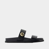 Sandales Romy Sport - Tory Burch - Cuir - Noir