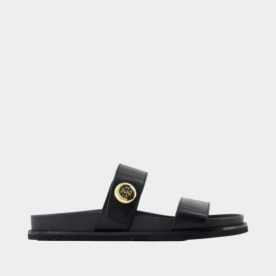 Sandales Romy Sport - Tory Burch - Cuir - Noir