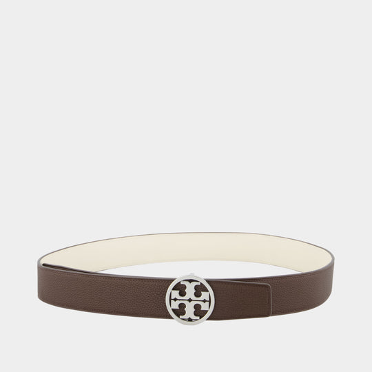 Ceinture 1.5" Miller Reversible - Tory Burch - Cuir - Multi