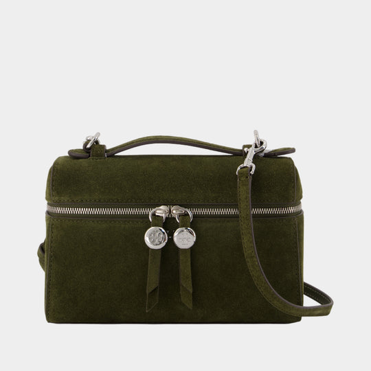 Sac À Main Romy Slim Top Handle - Tory Burch - Cuir - Vert
