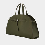 Sac À Main Romy Bauletto - Tory Burch - Cuir - Kaki