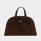 Sac À Main Romy Bauletto - Tory Burch - Cuir - Marron