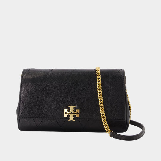 Wallet On Chain Charlie - Tory Burch - Cuir - Noir