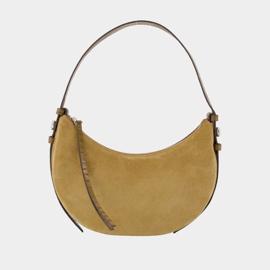 Sac À Main Romy Half Moon - Tory Burch - Cuir - Beige
