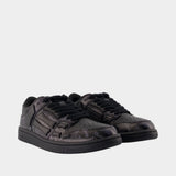 Sneakers Printed Python Skel Top Low - Amiri - Cuir - Noir