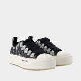 Sneakers Glitter Stars Court Low - Amiri - Synthétique - Gris