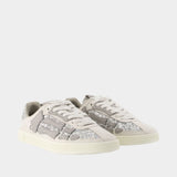 Sneakers Glitter Pacific Bones - Amiri - Cuir - Argenté