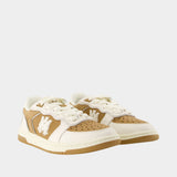 Sneakers Newport - Amiri - Cuir - Beige