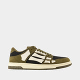 Sneakers Skel Top Low - Amiri - Cuir - Kaki