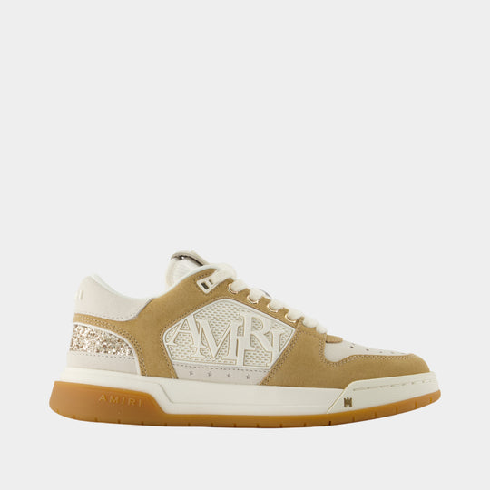 Sneakers Glitter Classic Low - Amiri - Cuir - Marron