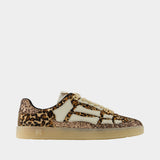 Sneakers Leopard Pacific Bones - Amiri - Cuir - Marron
