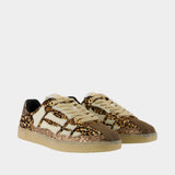 Sneakers Leopard Pacific Bones - Amiri - Cuir - Marron