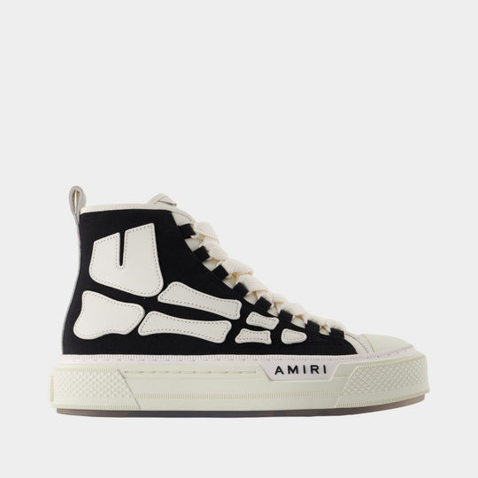 Sneakers Skel Court Hi - Amiri - Toile - Noir