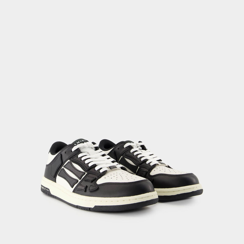 Sneakers Skel Top Low - Amiri - Cuir - Noir