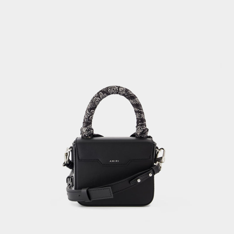 Sac À Main Micro Ma - Amiri - Cuir - Noir