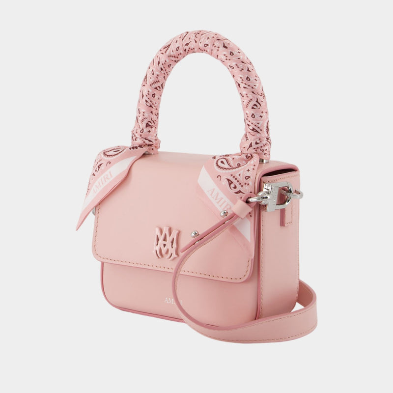 Sac À Main Micro Ma - Amiri - Cuir - Rose