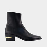 Bottines MA Pointy - Amiri - Cuir - Noir