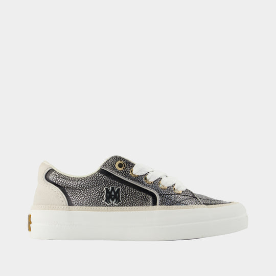 Sneakers Pebbled Sunset Skate - Amiri - Cuir - Noir