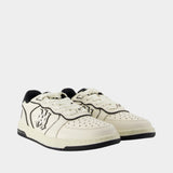 Sneakers Newport - Amiri - Cuir - Blanc