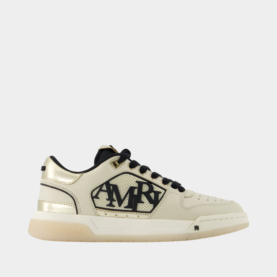 Sneakers Classic Low - Amiri - Cuir - Beige