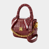 Sac À Main MA - Amiri - Cuir - Bordeaux