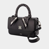 Sac À Main Micro Long Ma - Amiri - Cuir - Noir