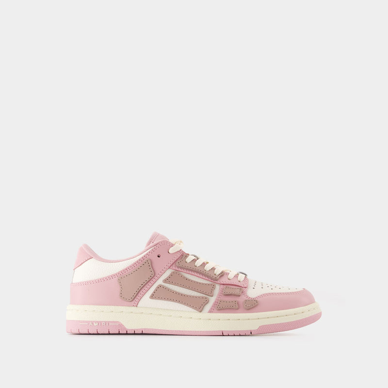 Sneakers Skel Top Low - Amiri - Cuir - Rose