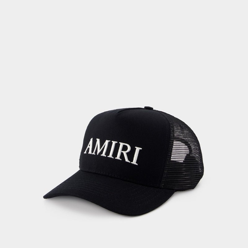 Casquette Trucker - Amiri - Coton - Noir