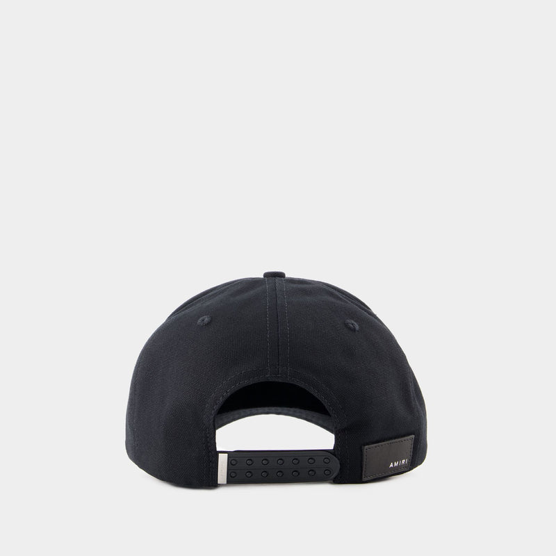 Casquette Full Canvas - Amiri - Coton - Noir