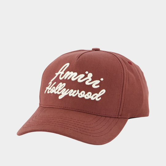 Casquette Hollywood Canvas - Amiri - Coton - Marron