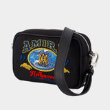Sac À Bandoulière Logo Camera - Amiri - Synthétique - Noir