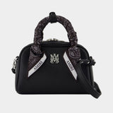 Sac À Main Micro Bowling - Amiri - Cuir - Noir
