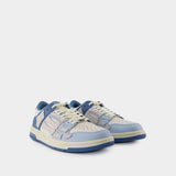 Sneakers Two-Tone Skel Top Low - Amiri - Cuir - Bleu/Blanc