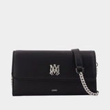 Sac À Bandoulière Ma - Amiri - Cuir - Noir