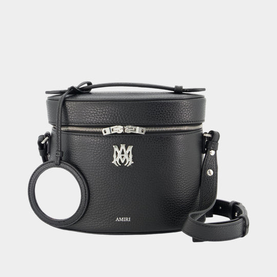 Sac À Bandoulière Large Vanity - Amiri - Cuir - Noir