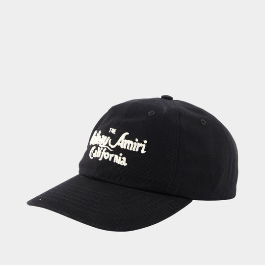 Casquette Chateau Dad - Amiri - Coton - Noir