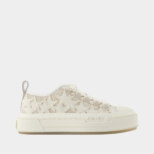Sneakers Ma Quad Stars Court Low - Amiri - Synthétique - Beige