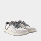 Sneakers Distressed Skel Top Low - Amiri - Cuir - Gris