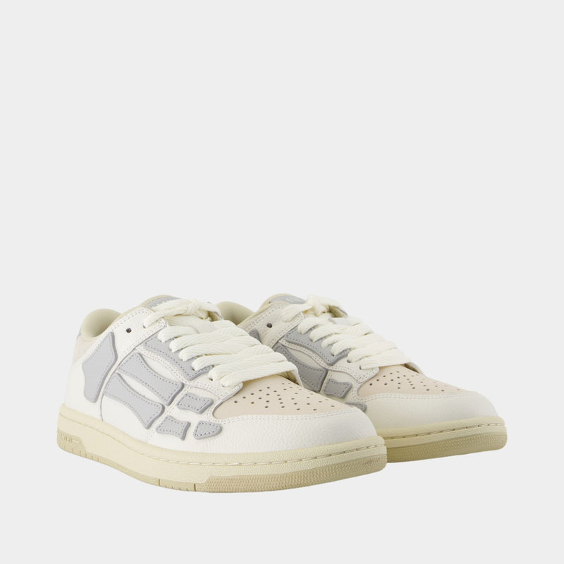 Sneakers Skel Top Low - Amiri - Cuir - Gris