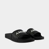 Sandales Ma Quad Pool - Amiri - Synthétique - Noir