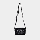 Sac À Bandoulière Arts District Camera - Amiri - Coton - Noir